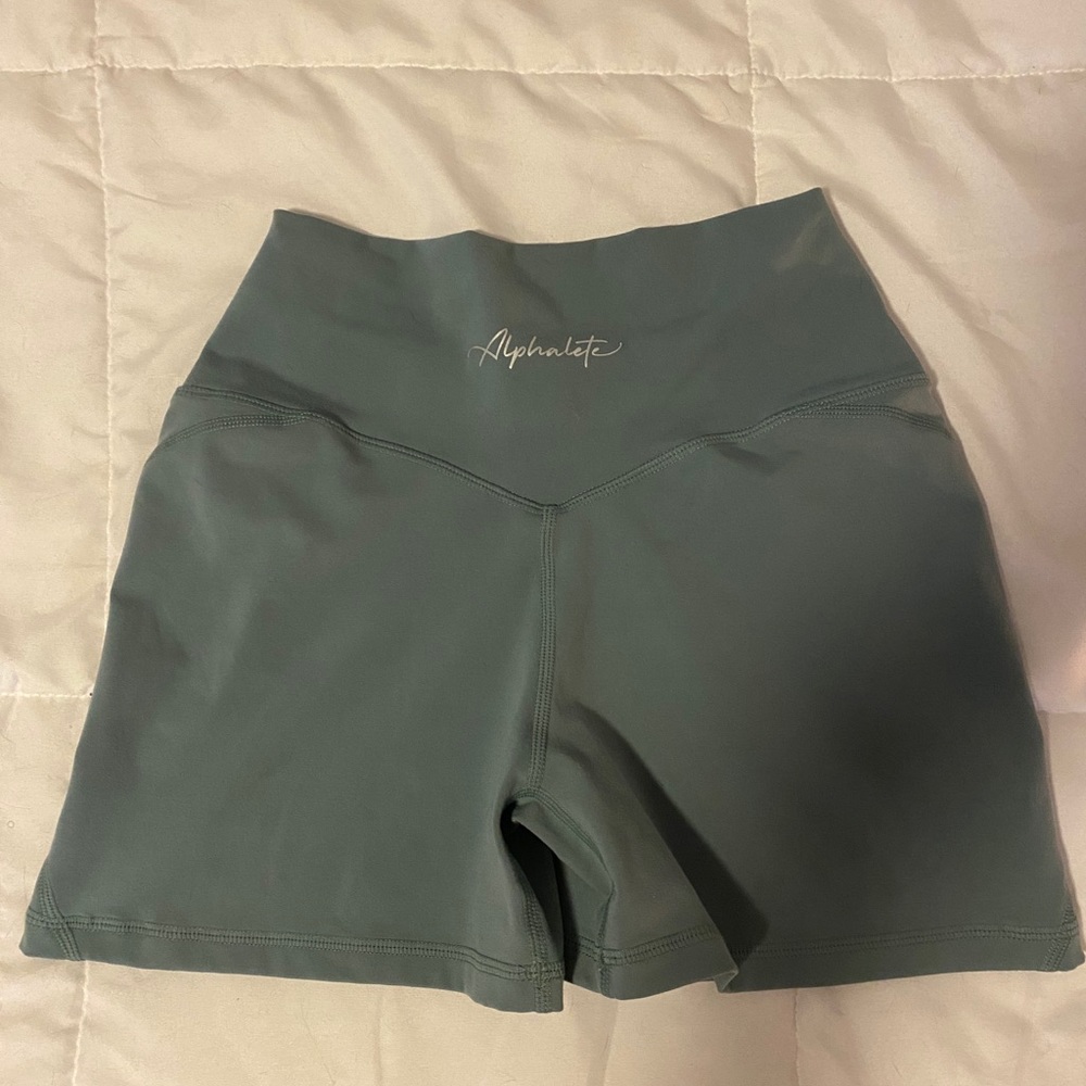 Sage Green Alphalete Shorts